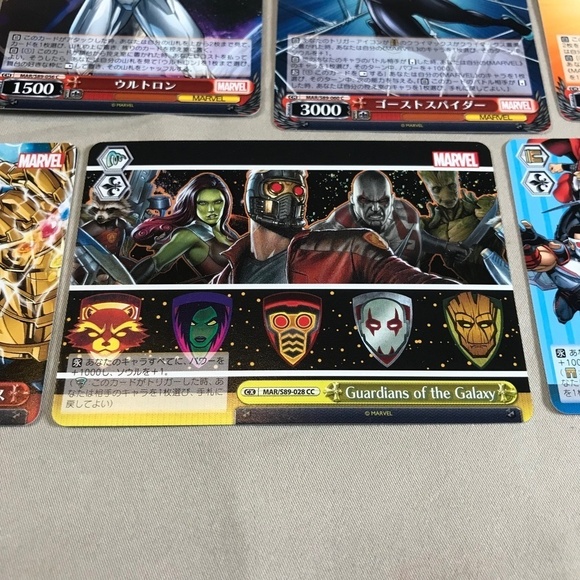 Weiss Schwarz Marvel Trading Card Lot of 23 Commons - Picture 5 of 11